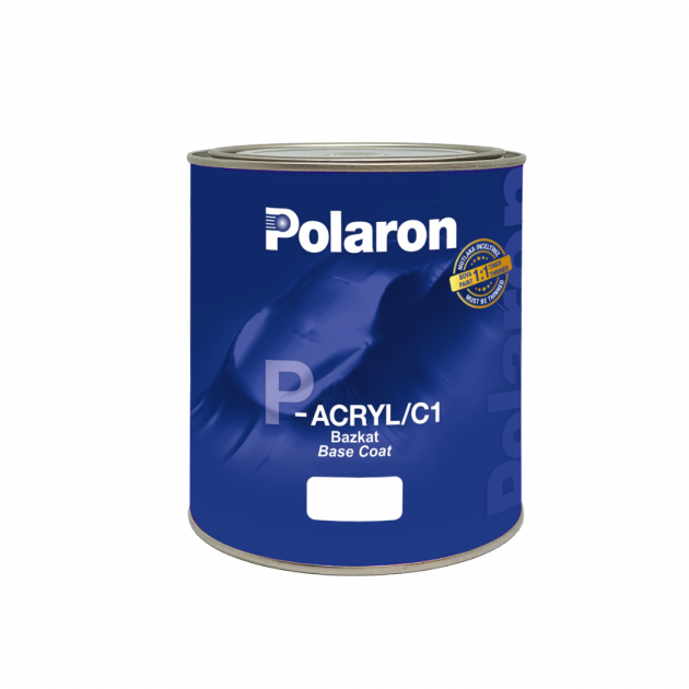 Polaron Bazkat Oto Boyası Toyota UC302 Bazkat Bordo-Kırmızı 1 Litre