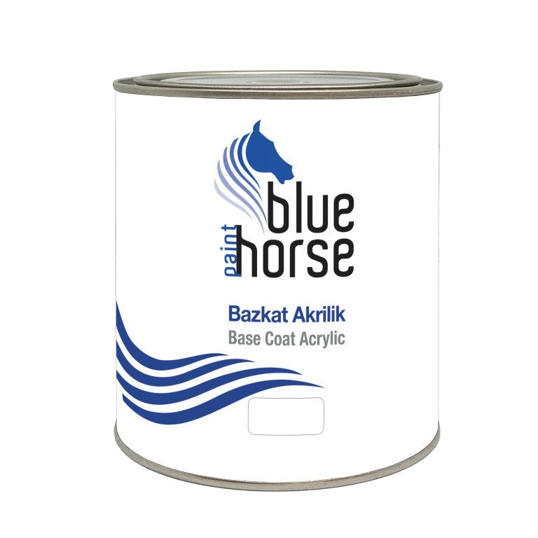 Blue Horse Bazkat Oto Boyası Renault D69L Platin Gri Met. 1 Litre
