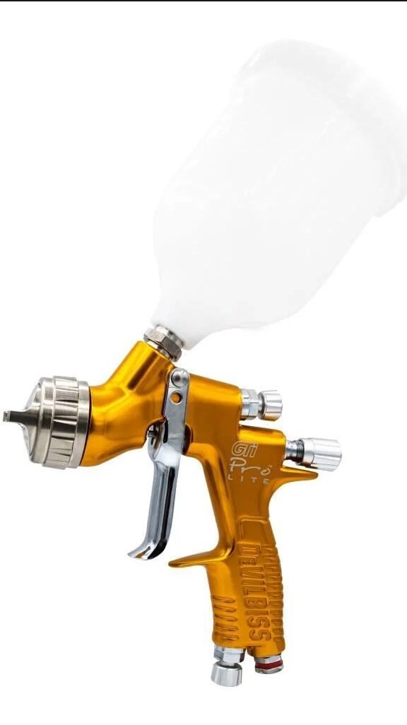 Devilbiss Pro Lite Üstten Depo Boya Tabancası Gold 1,1mm