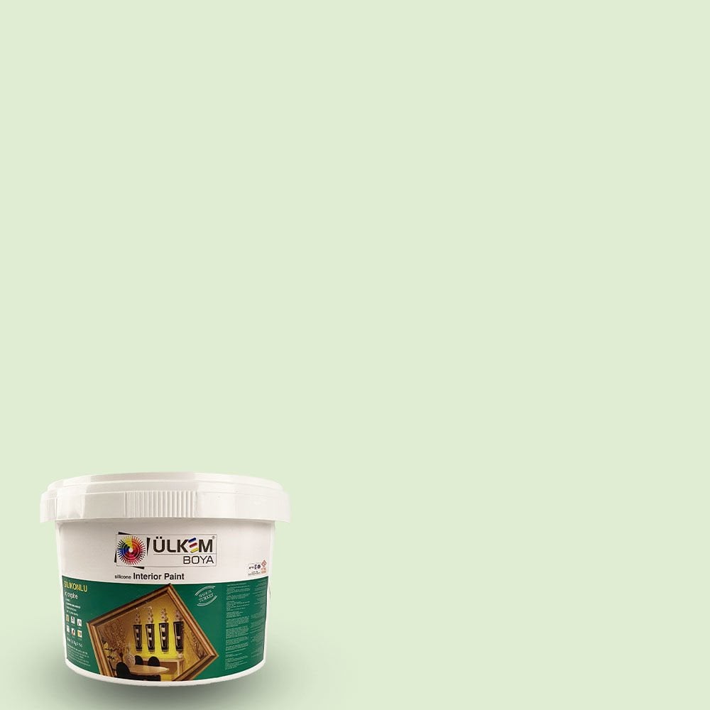 Ülkem Lüx Soğuk Beyaz Mat İç Cephe Plastik Boya 3.5 Kg