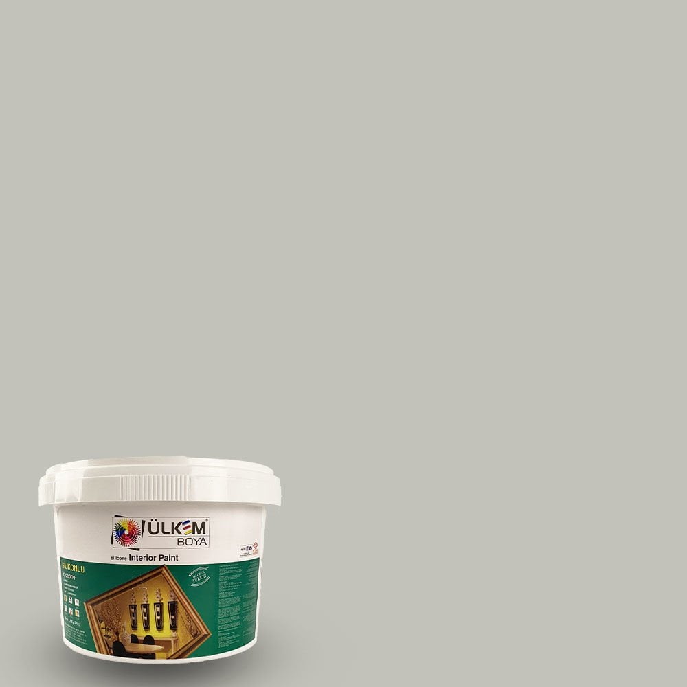 Ülkem Lüx Şifon Grisi Mat İç Cephe Plastik Boya 3.5 Kg