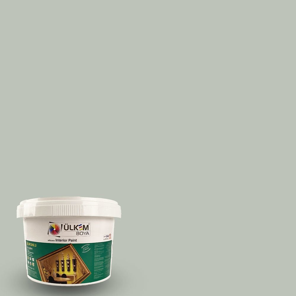 Ülkem Lüx Avokado Yeşili Mat İç Cephe Plastik Boya 10 Kg