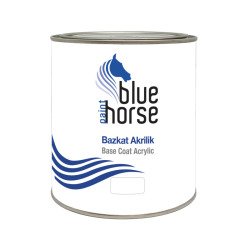 Blue Horse Bazkat Oto Boyası Volkswagen C9X (2T) Derin Siyah Met. 1 Litre