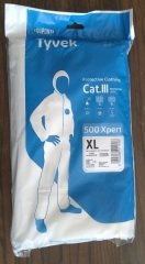 Dupont Tyvek 500 Xpert Kimyasal Koruyucu Tulum L Beden
