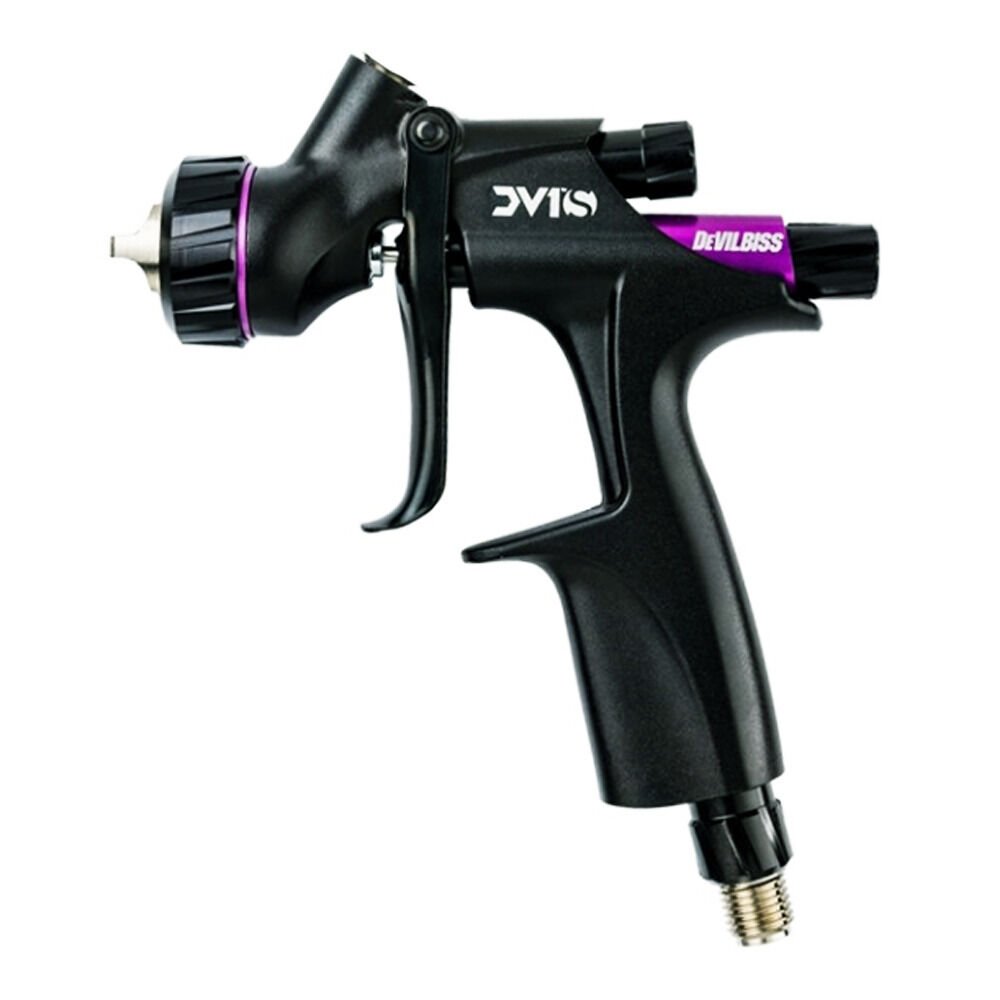 Devilbiss Dv 1s Mini Üstten Depo Boya Tabancası 0,7mm Siyah 