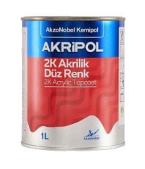 AkzoNobel Akri̇pol 2k Beyaz Ral 9010 1 Litre