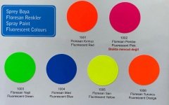 Tekoro Neon Sprey Boya Sarı 400ml