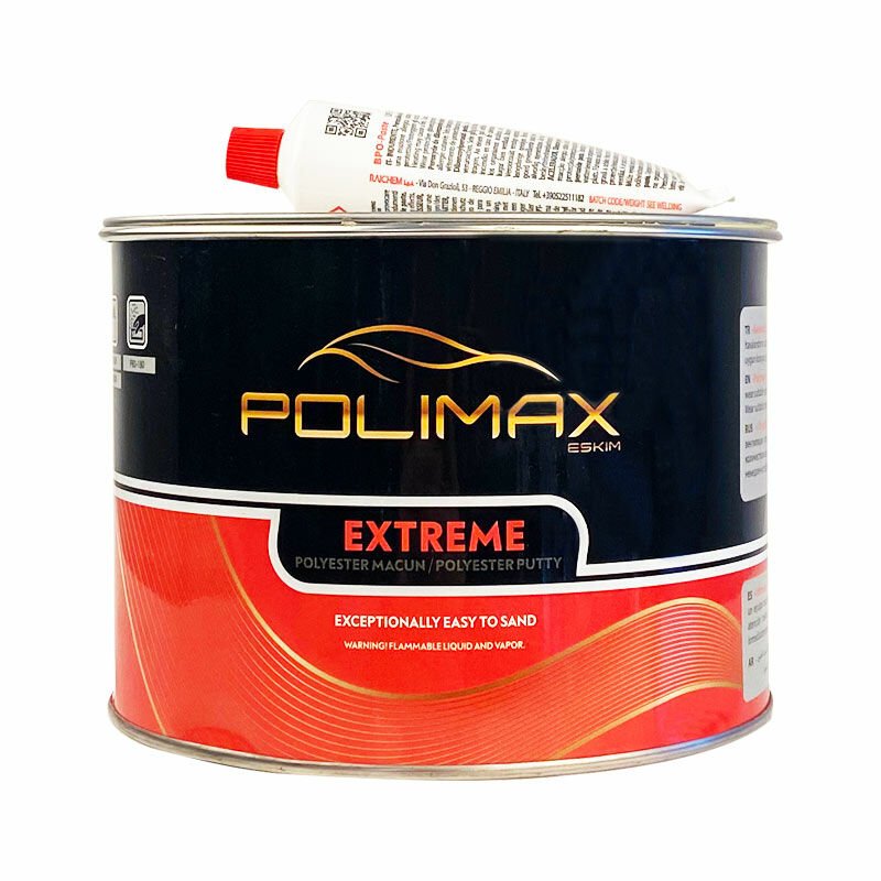 Polimax U.Soft Extreme Polyester Çelik Macun Sarı 2700 Gram