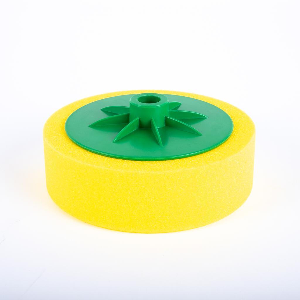 Schanall Aplikatörlü Orta Sert Sarı Pasta Süngeri 150mm