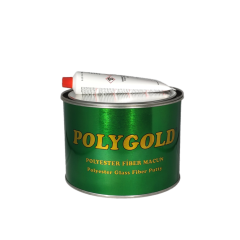 PolyGold Polyester Fiber Elyaflı Macun Gri 1 Kg