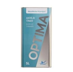 AkzoNobel Optima Akrilik Tiner Yavaş GL 5 Litre