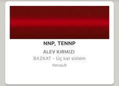 Renault Clio Alev Kırmızı NNP Rötuş Boyası Seti M5 ReTouch Sedef
