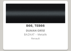 Renault Clio Duman Grisi B66 Rötuş Boyası Seti M5 ReTouch Baz