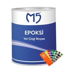 M5 2800 Epoksi Yol Çizgi Boyası Ral Renkler 1,15 kg (1 Kg Boya +0,15 Kg Sert)
