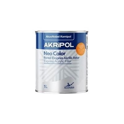 AkzoNobel Akripol 2k Neo Color Renkli Astar Kiremit Kırmızı 1 Litre