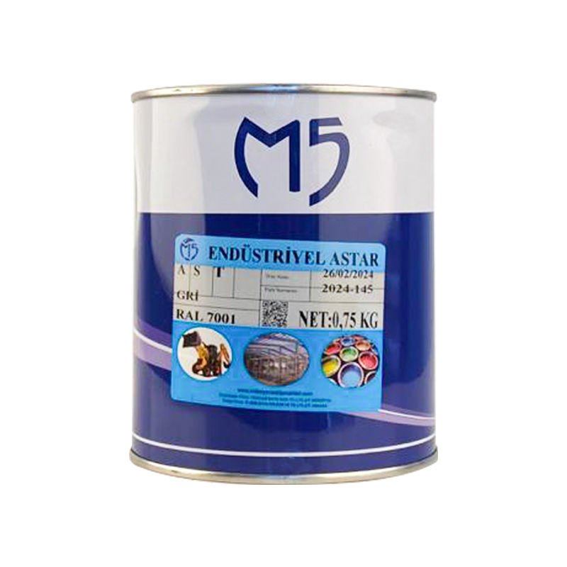 M5 Endüstriyel Rapid Astar Ral 7001 Gri 0,75 Kg