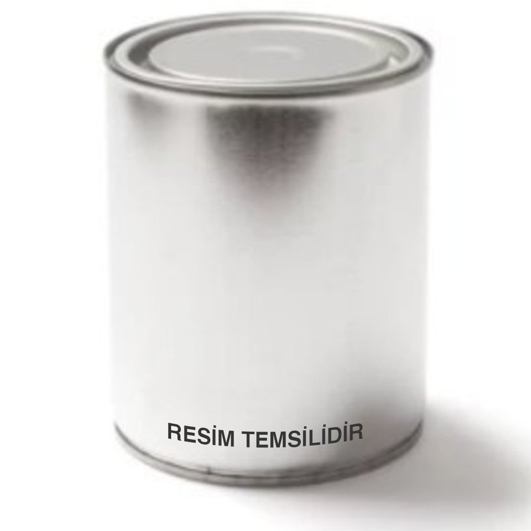 Metal Kapaklı Kova Kutu Kap 250 ml Hacim