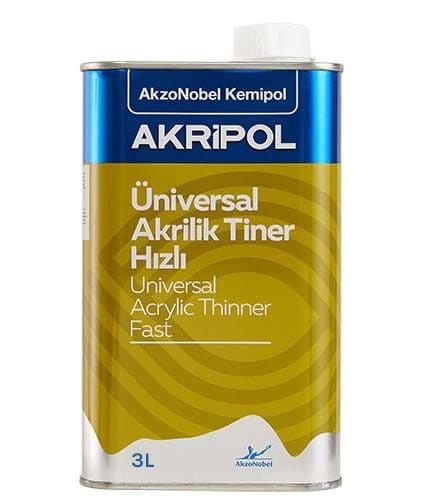AkzoNobel Akripol Akrilik Tiner Hızlı GL 3 Litre