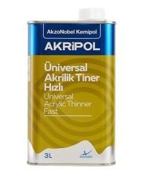 AkzoNobel Akripol Akrilik Tiner Hızlı GL 3 Litre