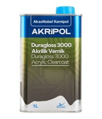 Akripol 2k Akrilik Duragloss Clear 3000 Vernik 1 Litre