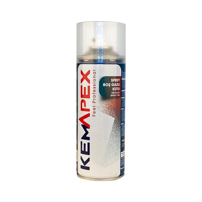 Kemapex Sprey Gazlı Boş Kutu 400ml