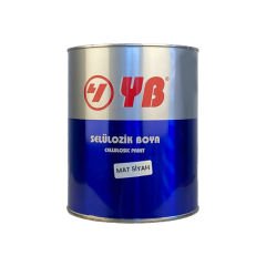 YB Selülozik Boya Mat Siyah 2,5 KG