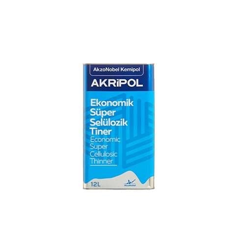 AkzoNobel Akripol Selülozik Tiner 12 Litre