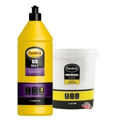 Farecla Üniversal Pasta 1 Kg + G3 Wax Cila 1 Litre
