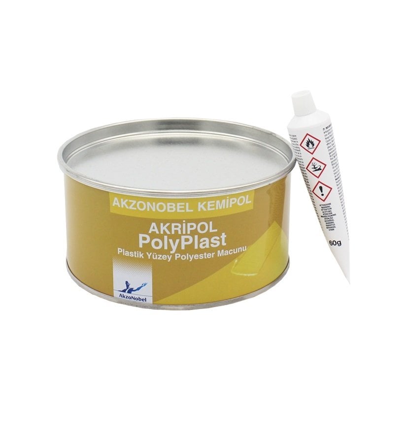 AkzoNobel Akripol Polyplast Plastik Macun 2/1 1,7 Kg