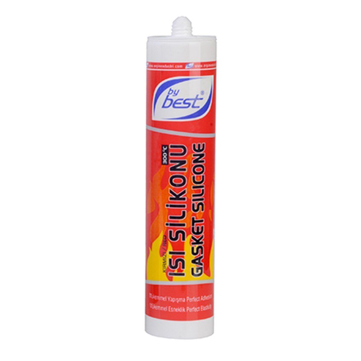 Best Tüksek Isı Silikonu Kırmızı Sıvı Conta Tüp 280ml