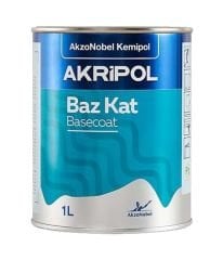 AkzoNobel Akri̇pol Bazkat LY9T Mitos Siyahı Akri̇li̇k Sonkat Oto Boyası 1 Litre