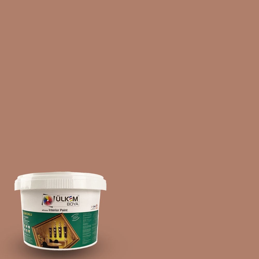 Ülkem Lüx Sepya Filtre Mat İç Cephe Plastik Boya 3,5 Kg