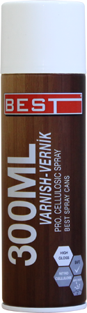 Best Light Selülozik Sprey Şeffaf Mat Vernik 300ml