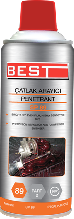 Best SP-89 Çatlak Arayıcı Penetrant Sprey 500ml