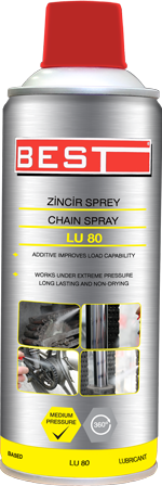 Best LU-80 Zincir Yağlama Sprey 400ml