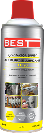 Best LU-90 Çok Faktör Yağlayıcı Sprey 400ml
