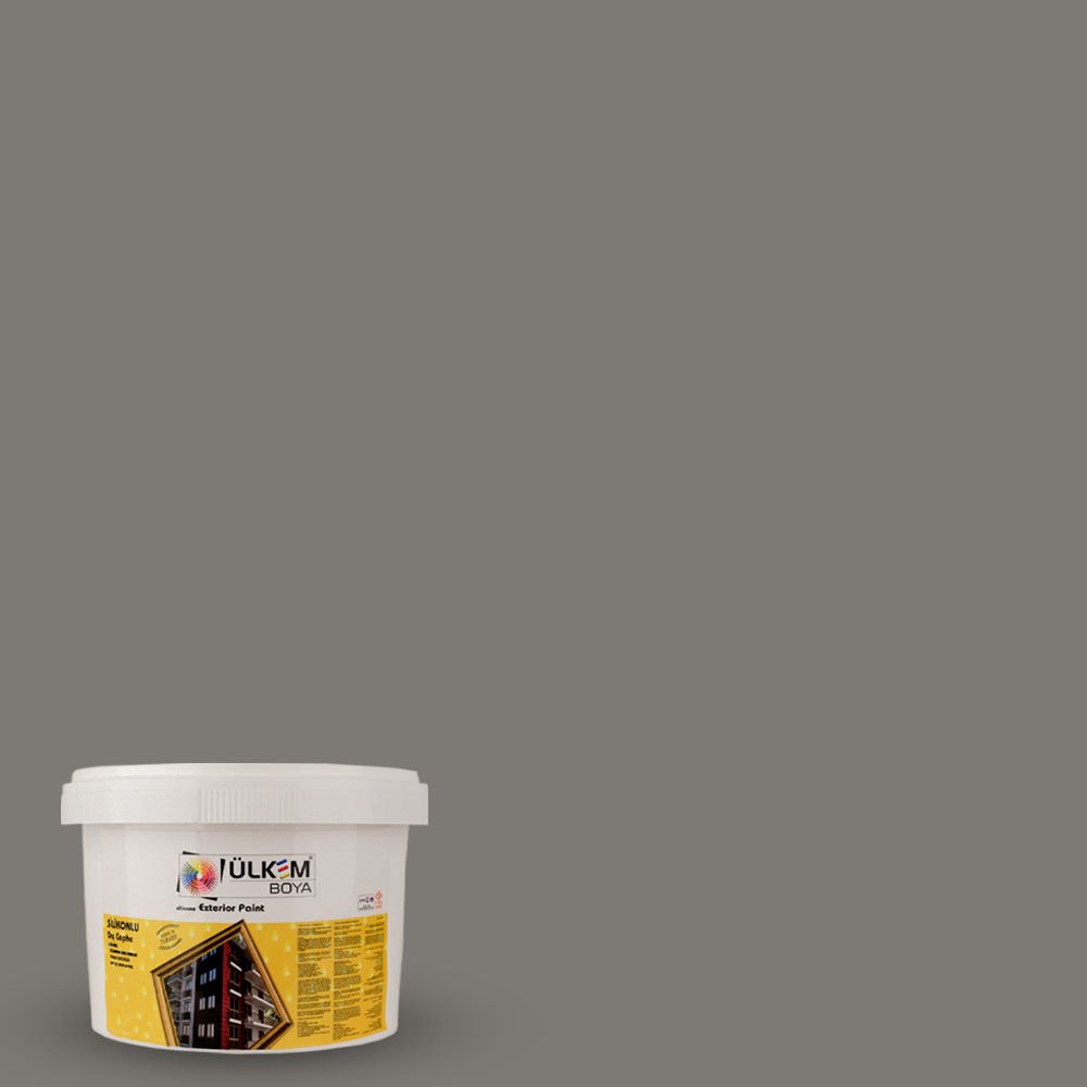 Ülkem Lüx Kara Kehribar Dış Cephe Boyası 3,5 Kg