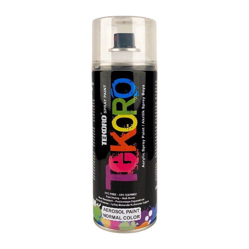 Tekoro Sprey Boya Bazalt Gri Ral 7012 400ml