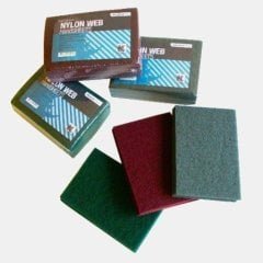 İndasa Aşındırıcı Sünger Zımpara Keçe Kırmızı  P220 150mm x 200mm