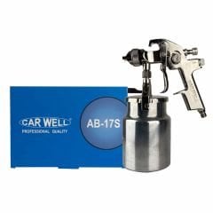 Carwell AB17S Alttan Depo Boya Tabancası 1,7mm