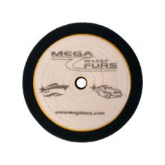 Mega Cila Süngeri Siyah Düz Kesim Cırtlı 190mm