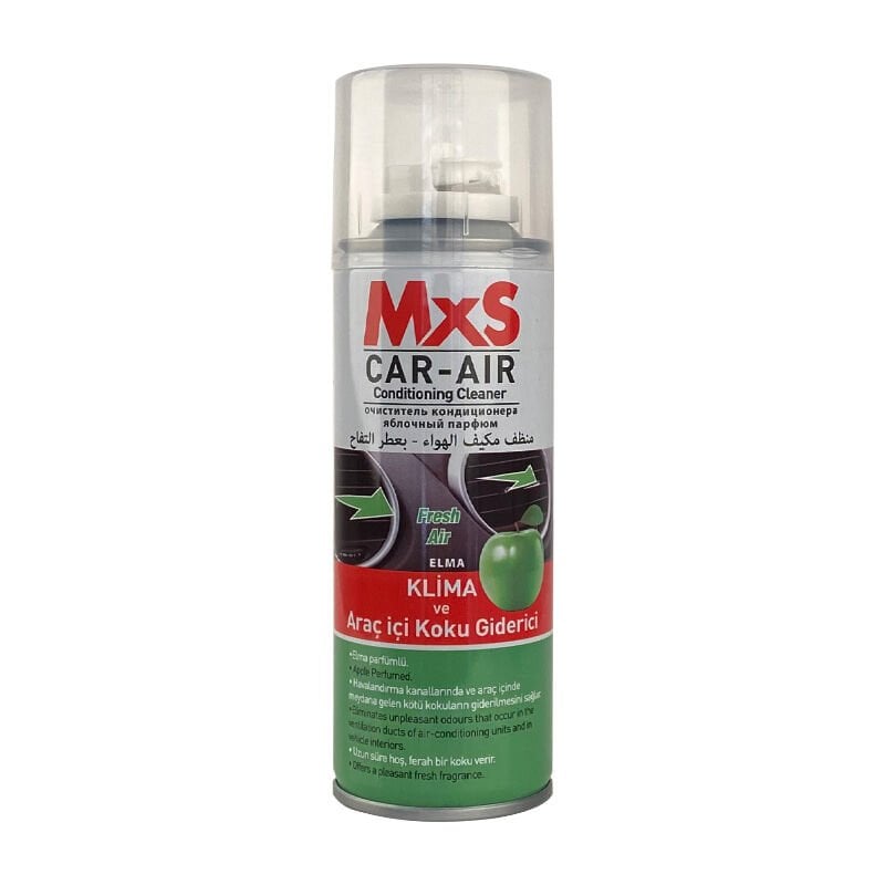 MxS Koku Bombası Araç Klima Koku Giderici Elma Kokulu 200 ml