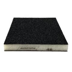 Norton Yatık Çift Taraflı Sünger Yatık Zımpara P46 98x123x10 mm