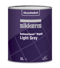 AkzoNobel Sikkens Auto Surfacer Rapid Astar Açık Gri 3 Litre