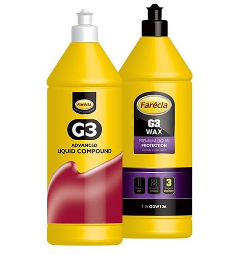 Farecla G3 Sıvı Pasta 1 Litre + G3 Wax Cila 1 Litre