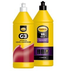 Farecla G3 Sıvı Pasta 1 Litre + G3 Wax Cila 1 Litre