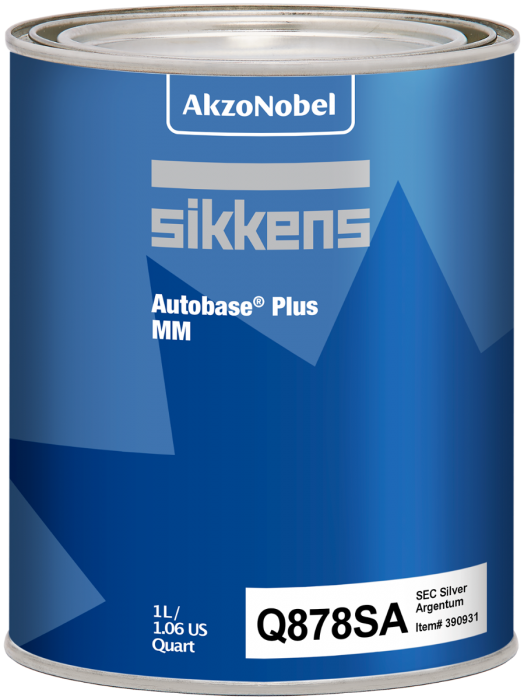 Sikkens Q878SA Argentum 1111 Metalik Gümüş Effect Akrilik Boya 1 Litre