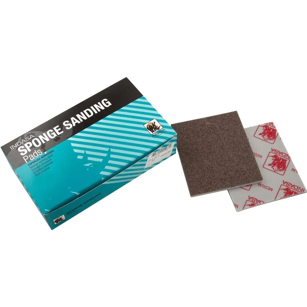 İndasa Sponge Medium (orta) Tabaka Sünger Zımpara 115 x 140mm