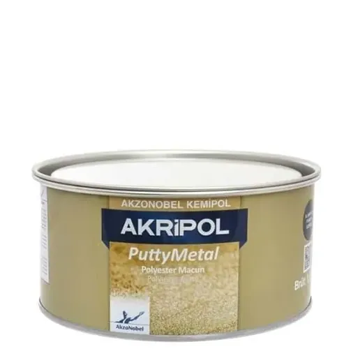 AkzoNobel Akripol Putty Metal Polyester Macun 2/1 1,5 Kg
