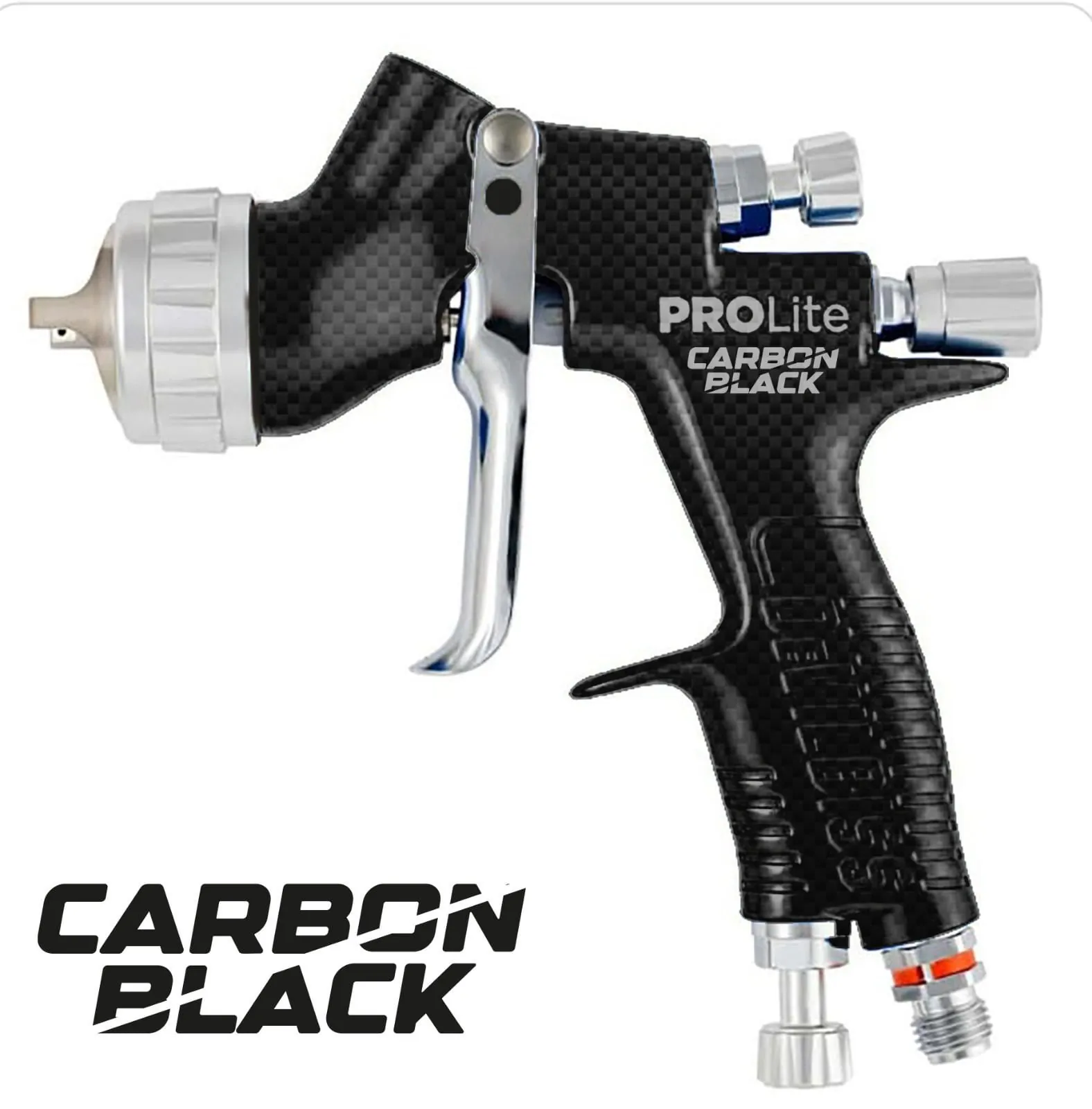 Devilbiss Pro Lite Üstten Depo Boya Tabancası Carbon Edition 1,3mm